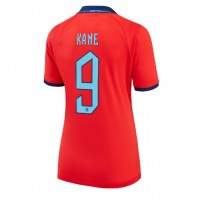Camisa de Futebol Inglaterra Harry Kane #9 Equipamento Secundário Mulheres Mundo 2022 Manga Curta